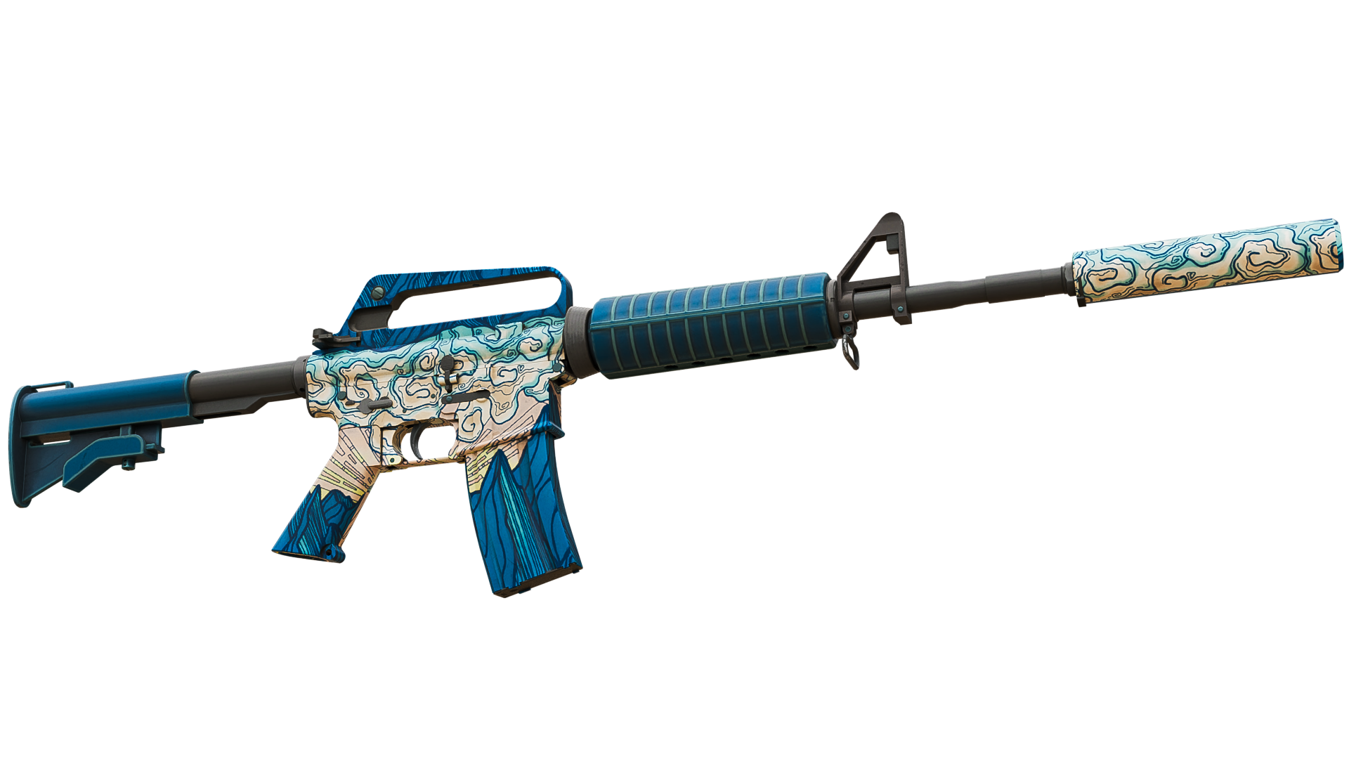 M4A1-S Solitude pattern preview